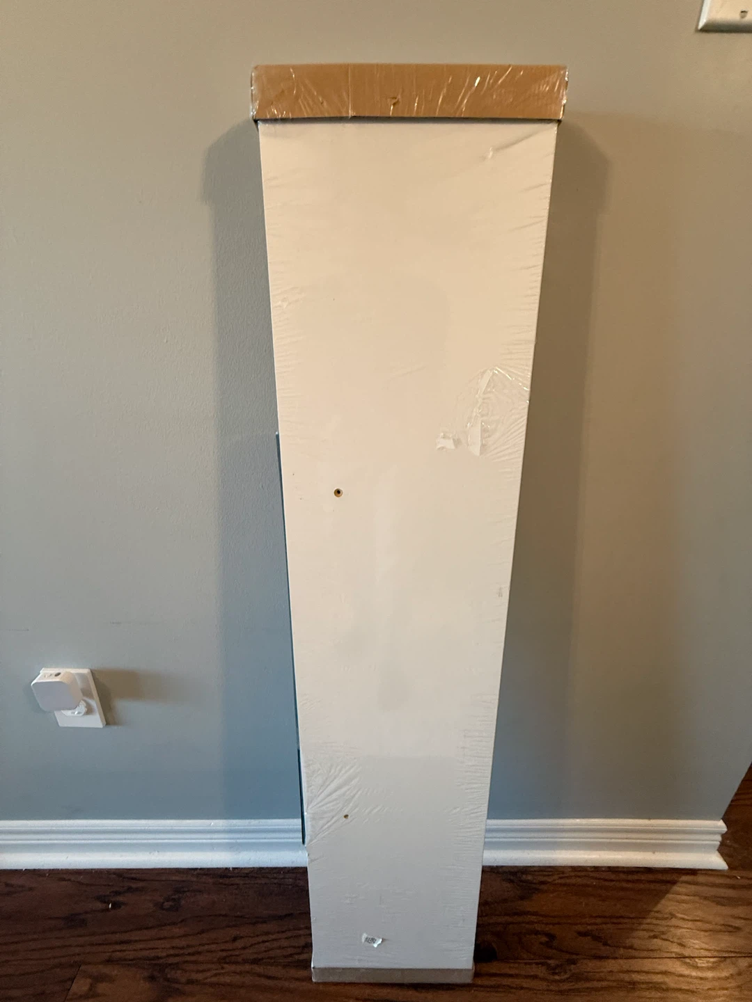 BRAND NEW Factory Sealed: 48” White Floating Shelf (2 Avail.) - photo 4
