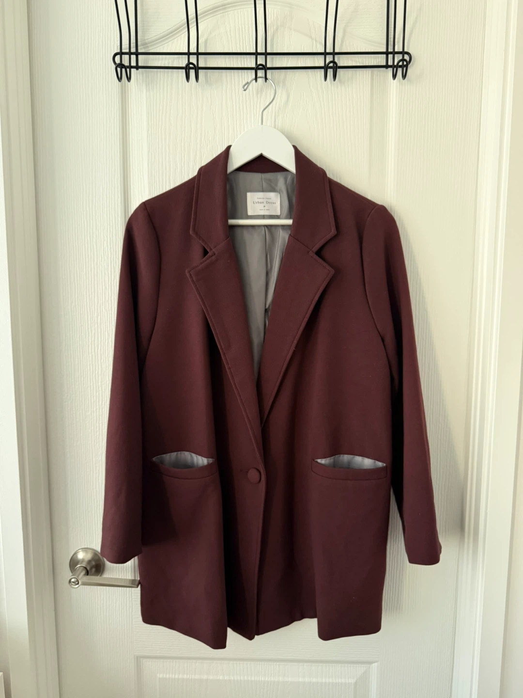 Burgundy/Maroon Blazer