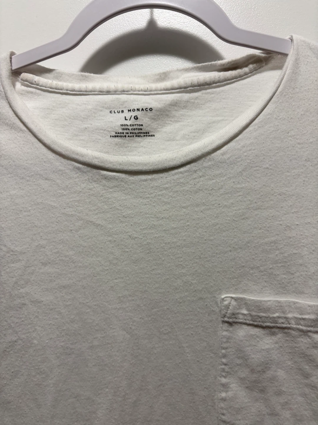 2 Club Monaco T-Shirts, Sizes L and XL - photo 4
