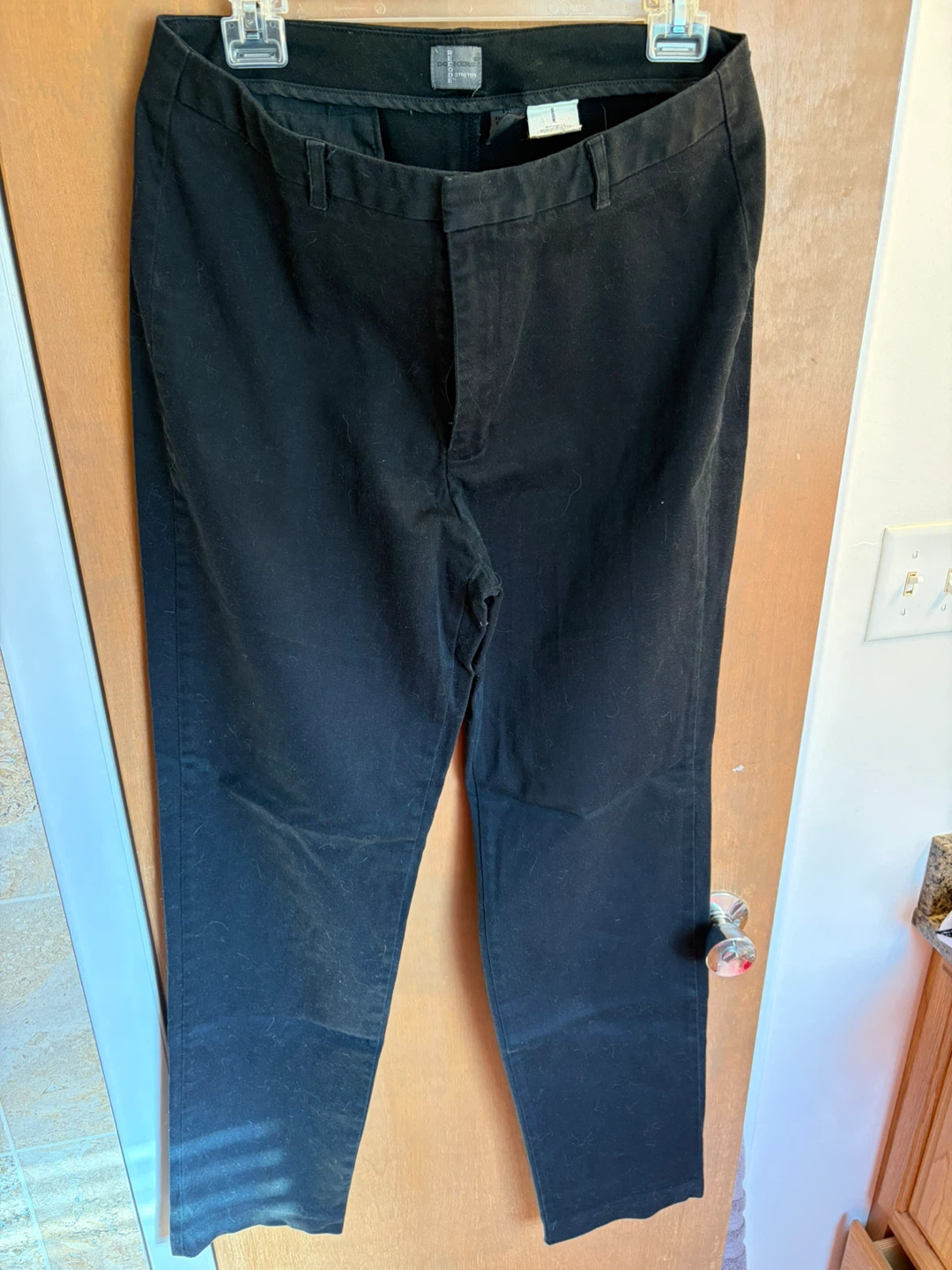Dockers Recode Stretch Black Pants Size 12L