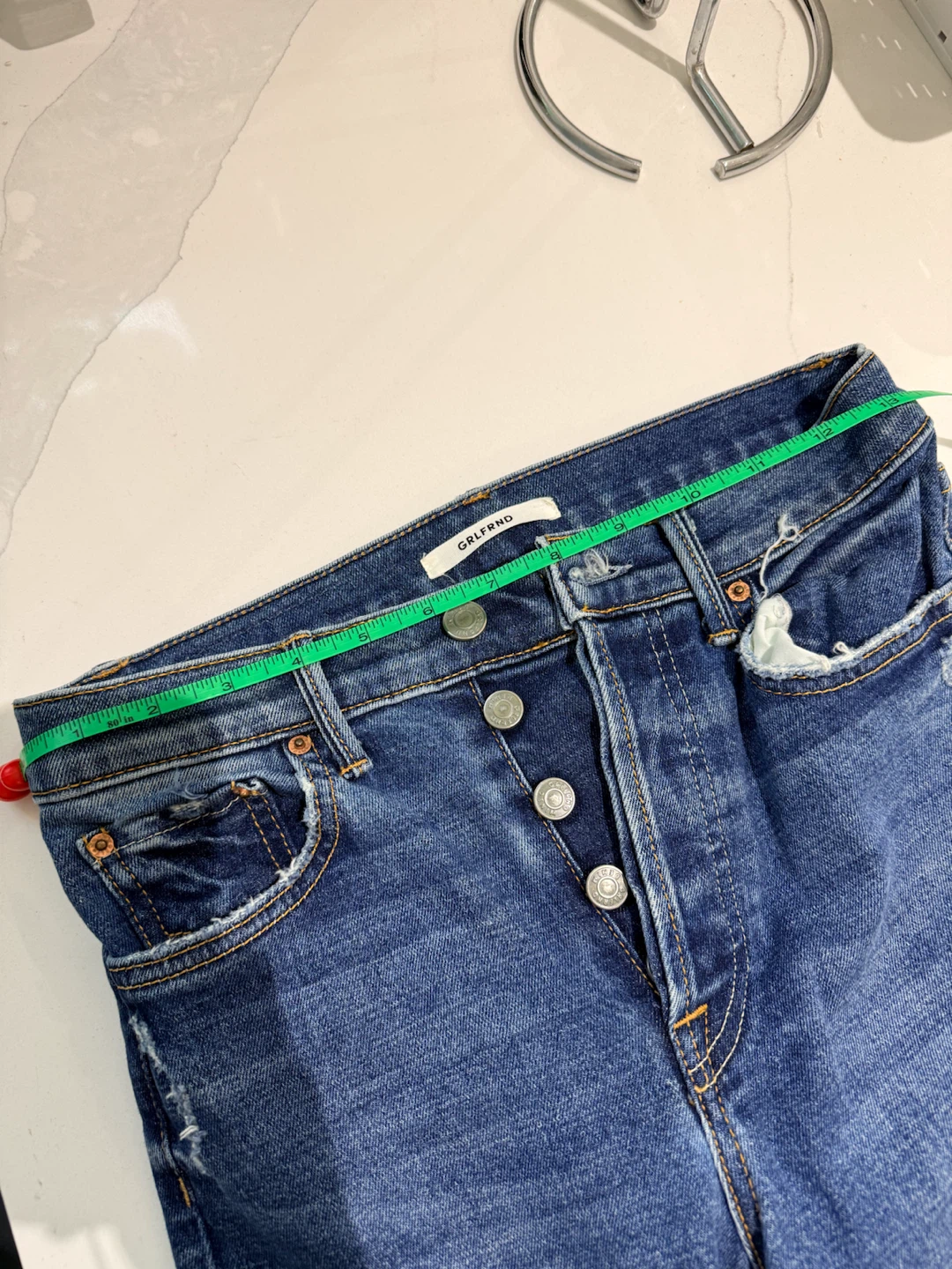 GRLFRND Denim Jeans – Size 26 - photo 3