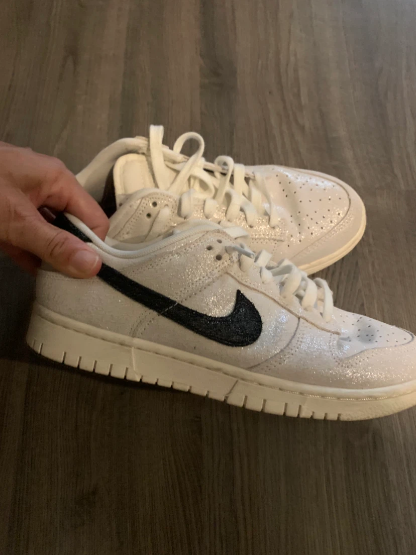 Nike Dunk Low Glitter Sneakers - photo 2