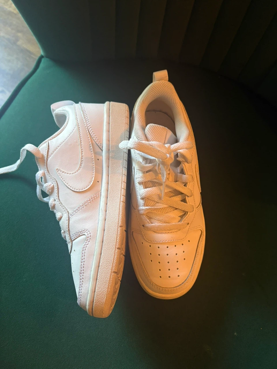 Nike Kids White Sneakers Size 3.5Y - photo 3