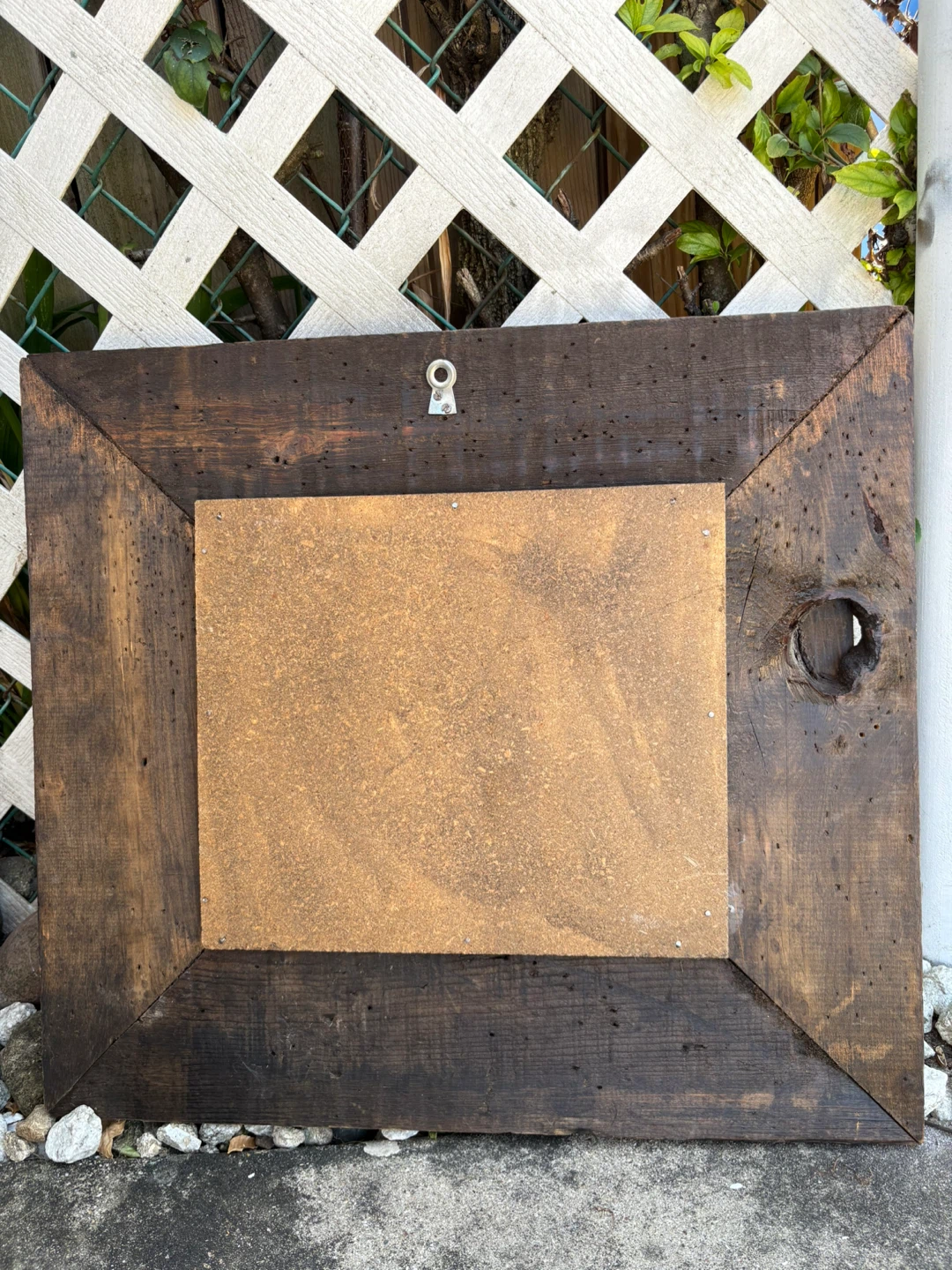 From Mexico Rustic Reclaimed Wood Picture Frame - photo 2