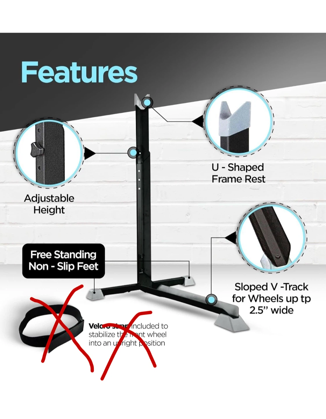Bike Stand/Vertical Storage Rack - photo 3