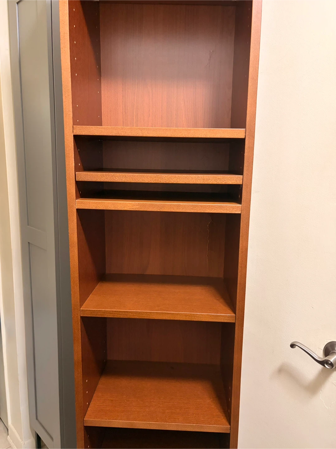 IKEA Billy Bookcase, Brown Walnut, Modified - photo 3