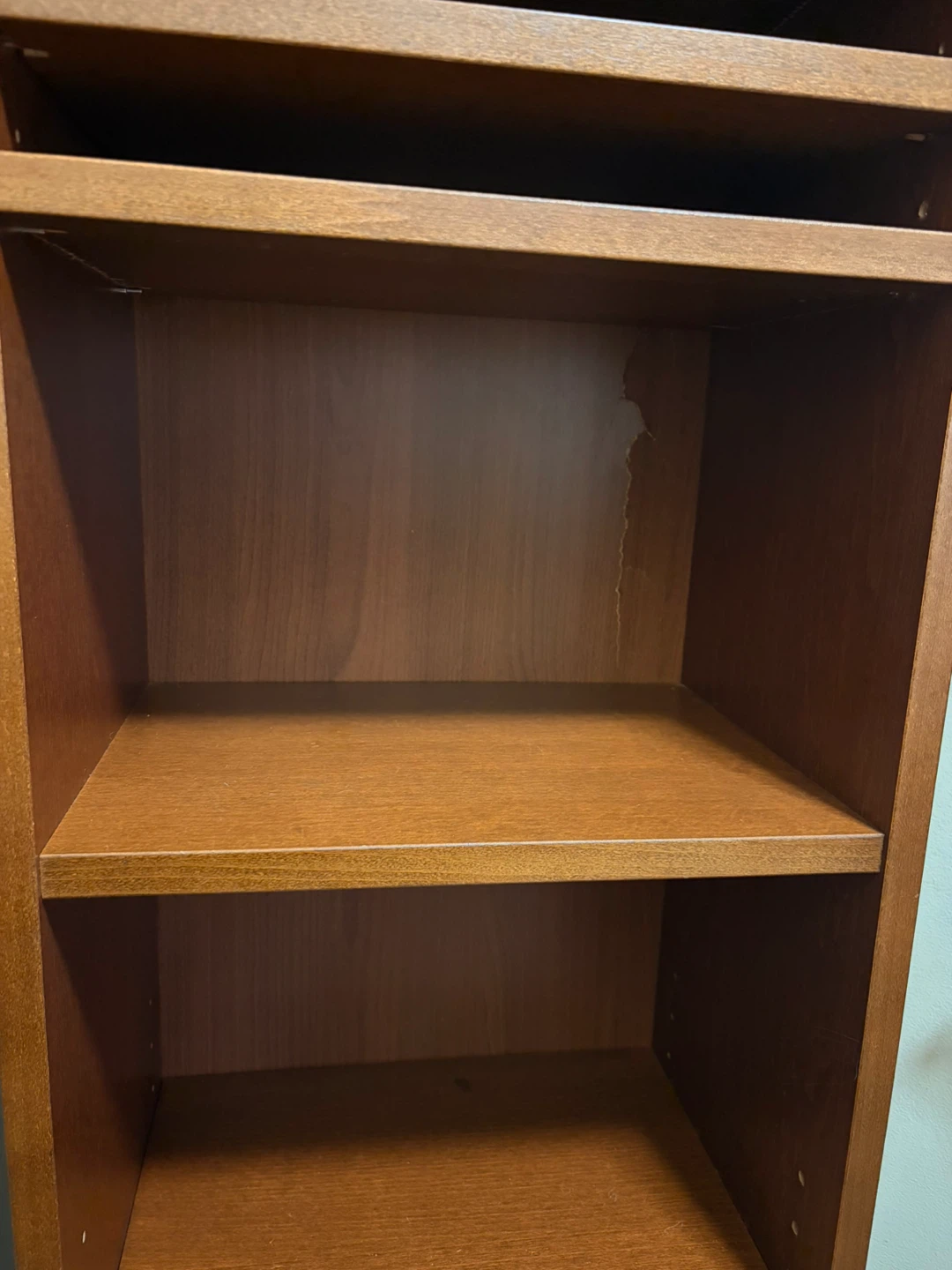 IKEA Billy Bookcase, Brown Walnut, Modified - photo 5