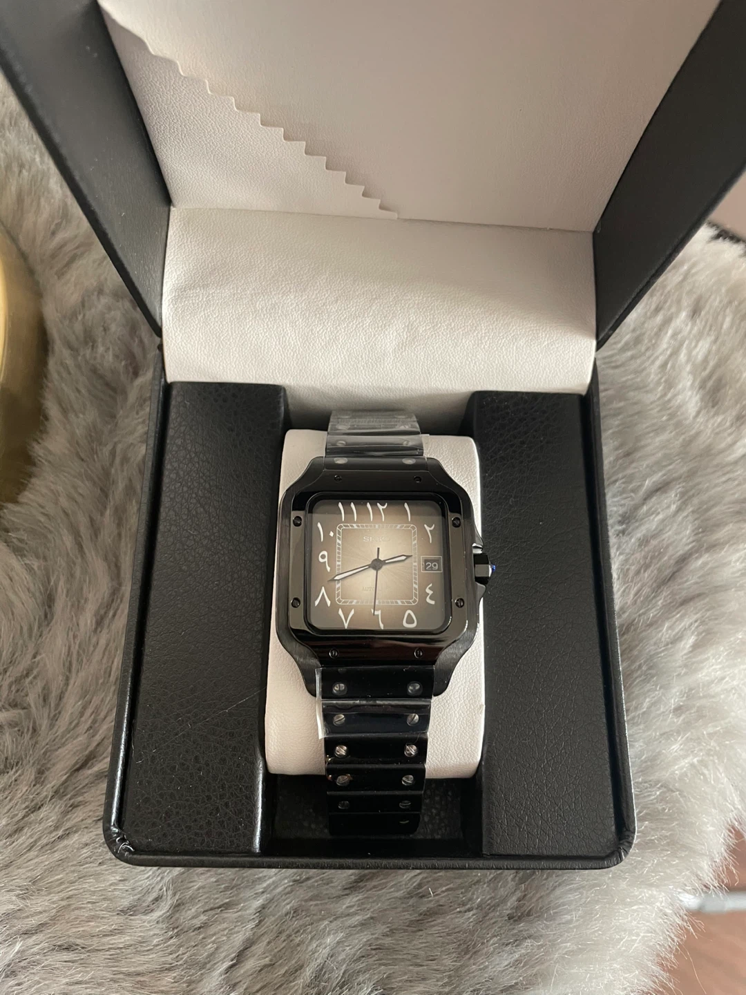 Seiko mod Santos style - photo 2