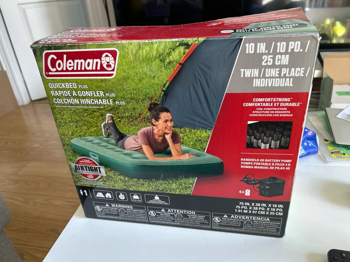 Coleman Quickbed Plus Twin Air Mattress