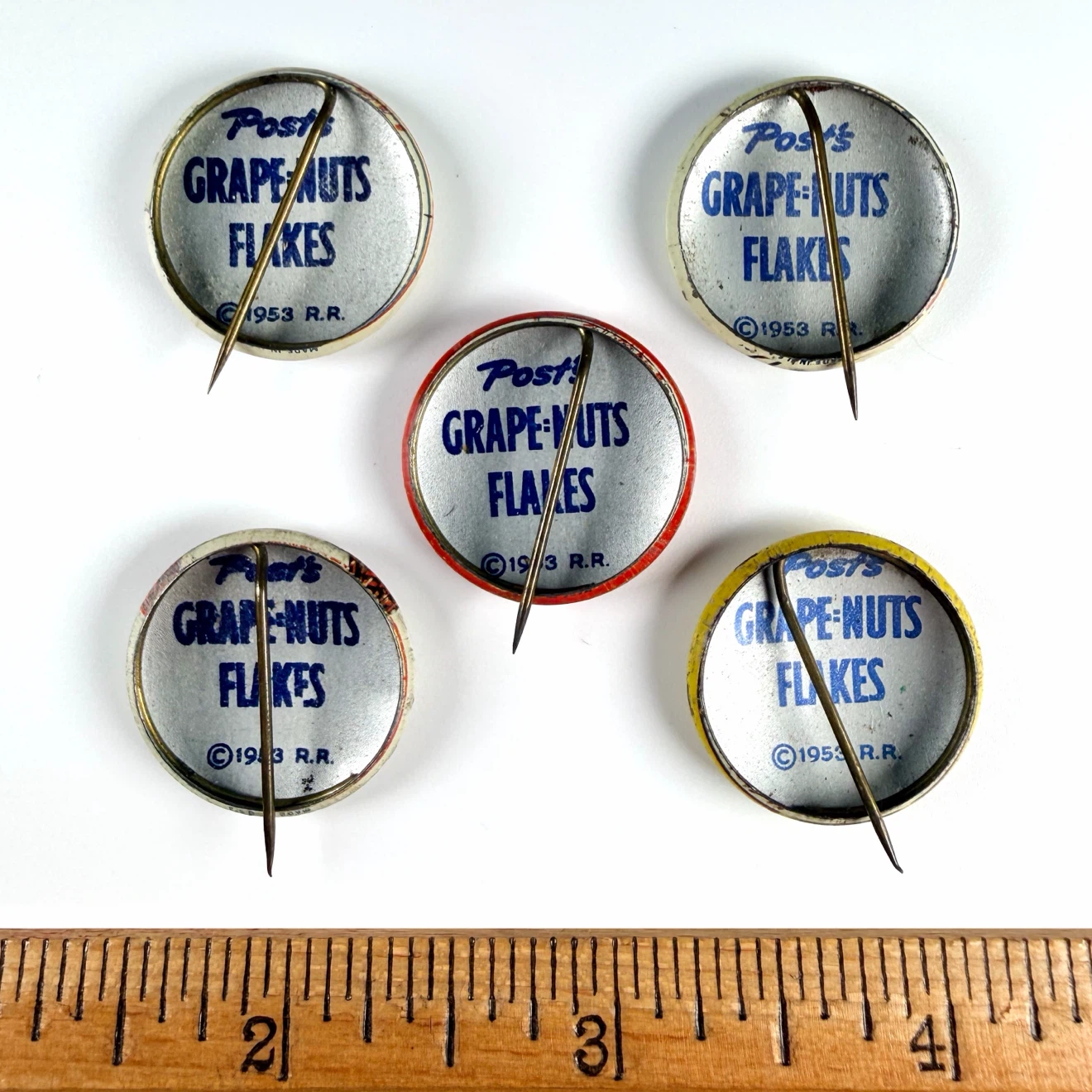5x Vintage 1953 Roy Rogers Buttons - photo 2