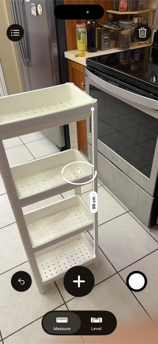 IKEA VESKEN white shelf unit - photo 4