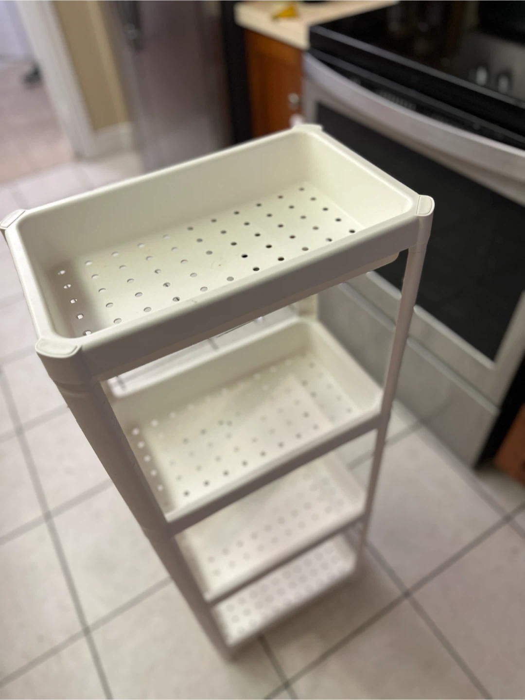 IKEA VESKEN white shelf unit - photo 5