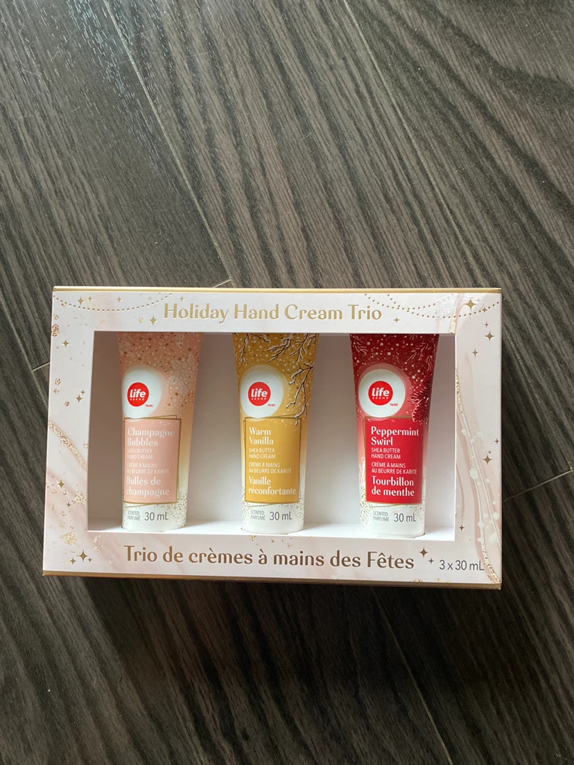 Life Brand Holiday Hand Cream Trio