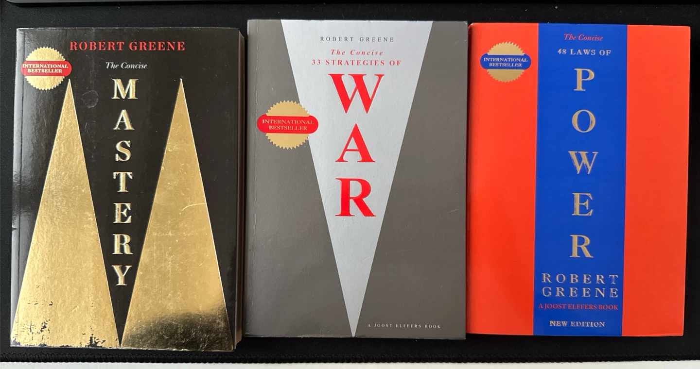 Three Robert Greene Books (CONCISE)