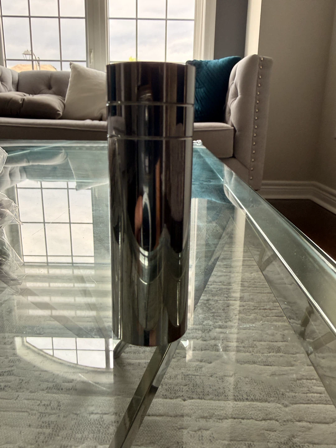BRAND NEW Set of 16 Chrome Chandelier Candle Socket Sleeves - photo 3