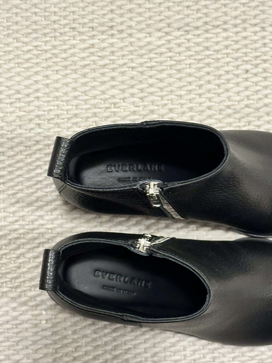 Everlane “Boss Boot” Black Leather Pointed Ankle Boots - photo 5
