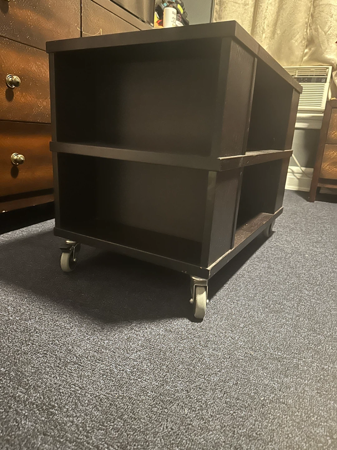 Dark Brown Rolling Storage Cart - photo 5