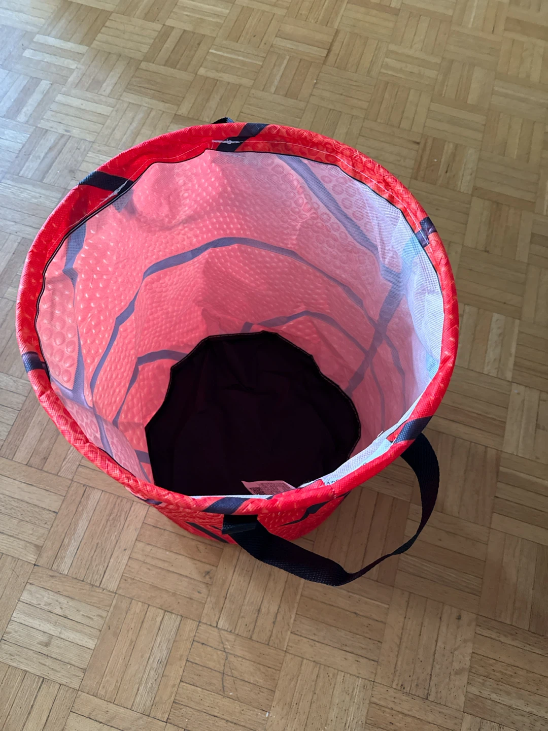 Basketball pattern laundry hamper - photo 2