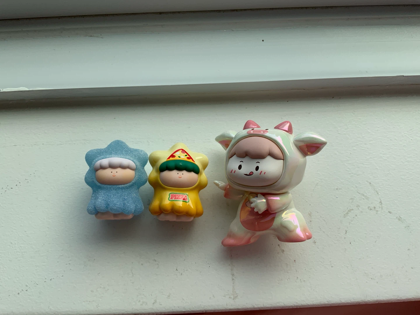 Set of 3 Small Figures - $12