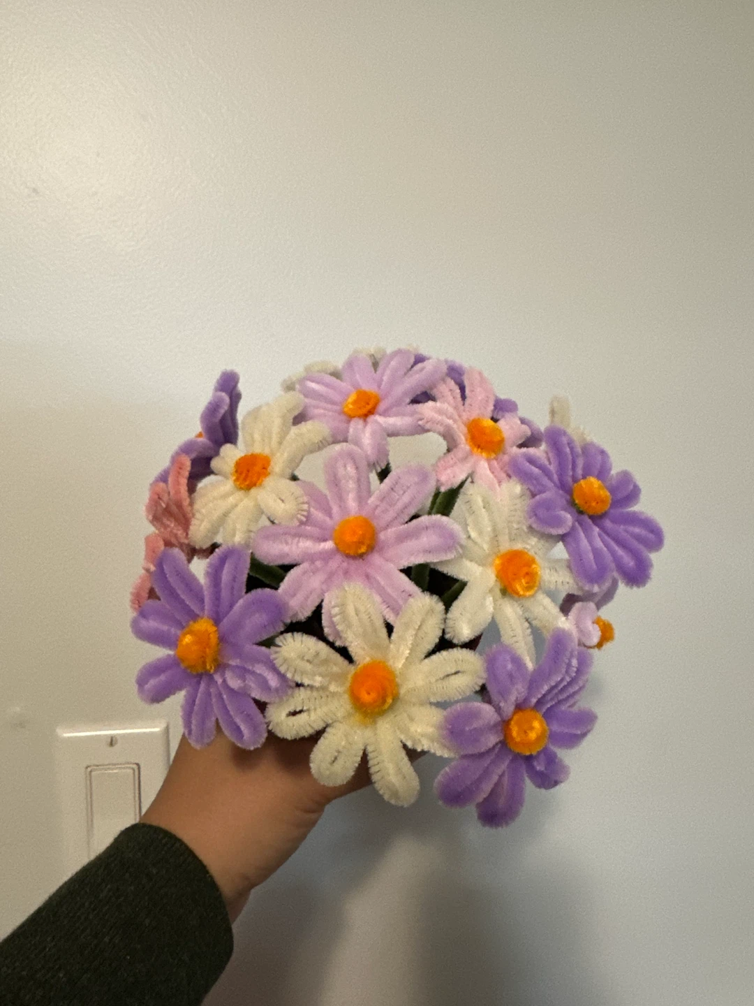 Handmade Pipe Cleaner Flower Pot