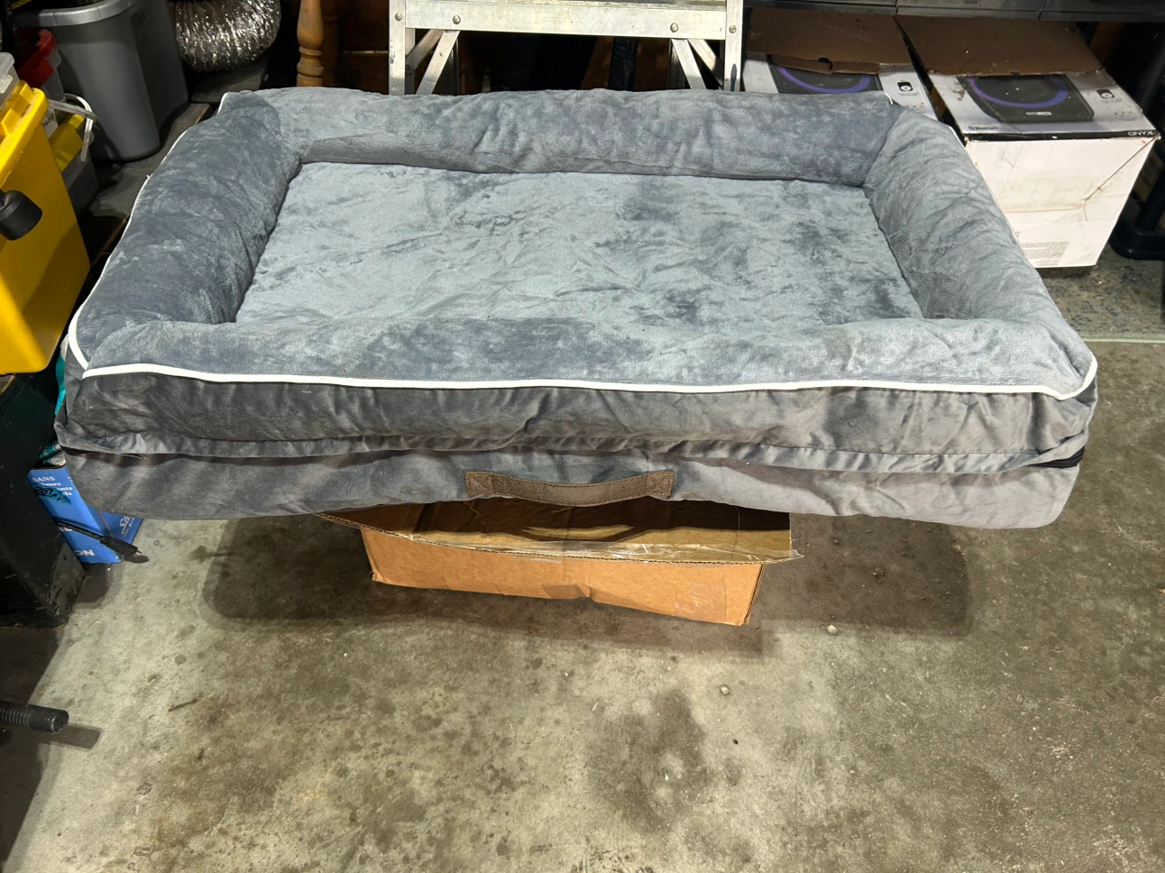 Grey Rectangular Pet Bed - photo 2