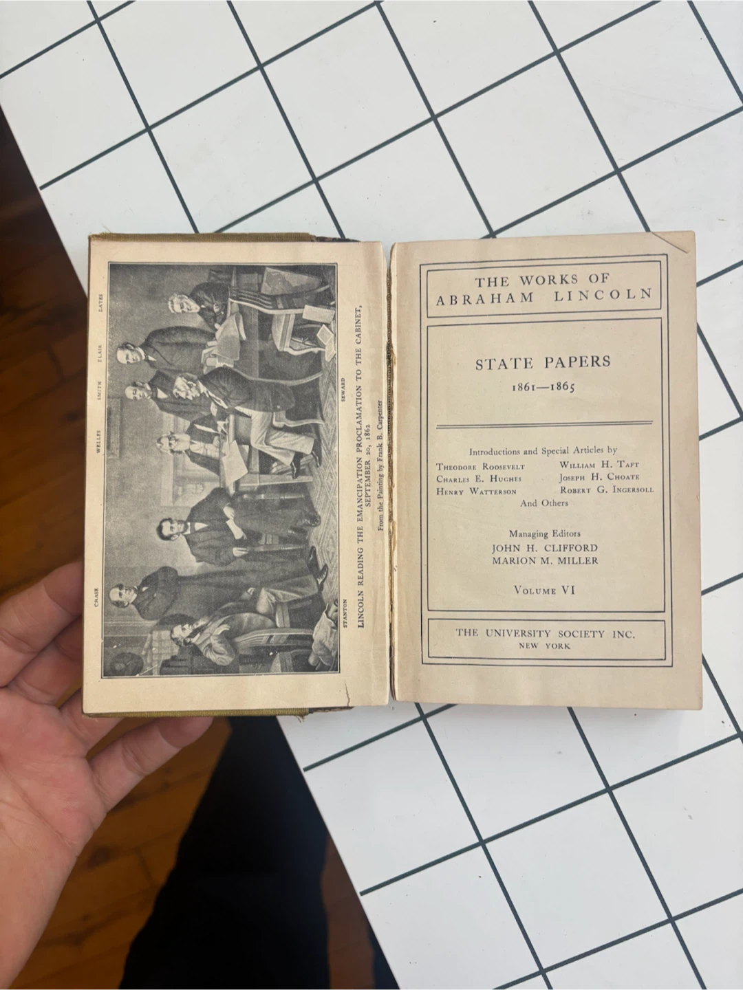 The Works of Abraham Lincoln, Volume VI