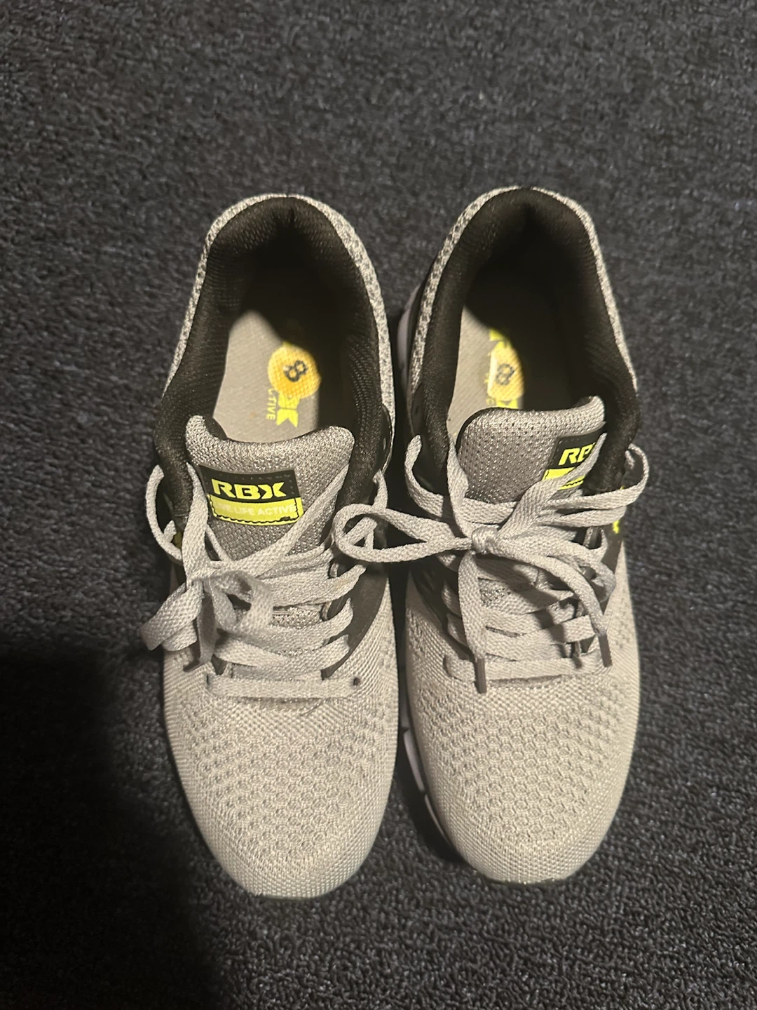 RBX Active Gray Running Shoes