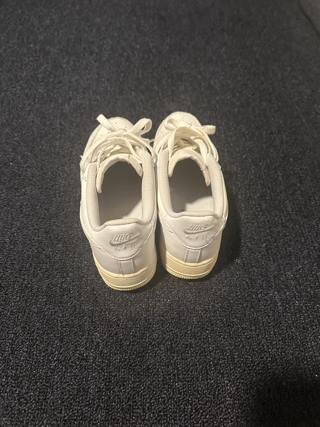 Nike Air Force 1 White Sneakers - photo 2