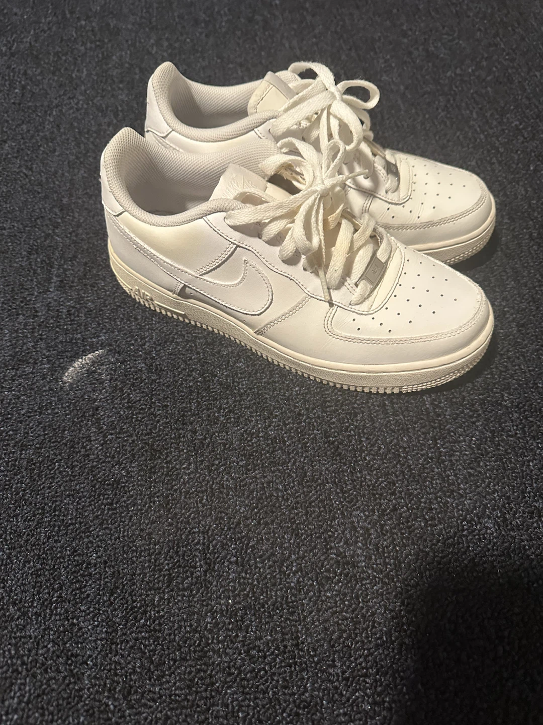 Nike Air Force 1 White Sneakers - photo 3