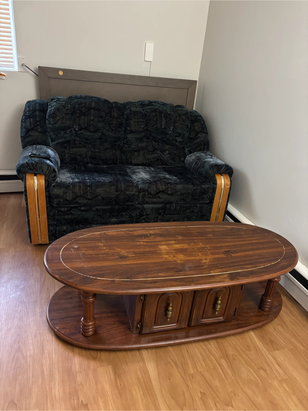 Two seater with Coffee table