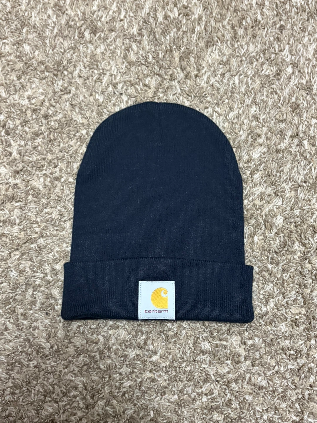 Carhartt Knit Beanie Navy Blue