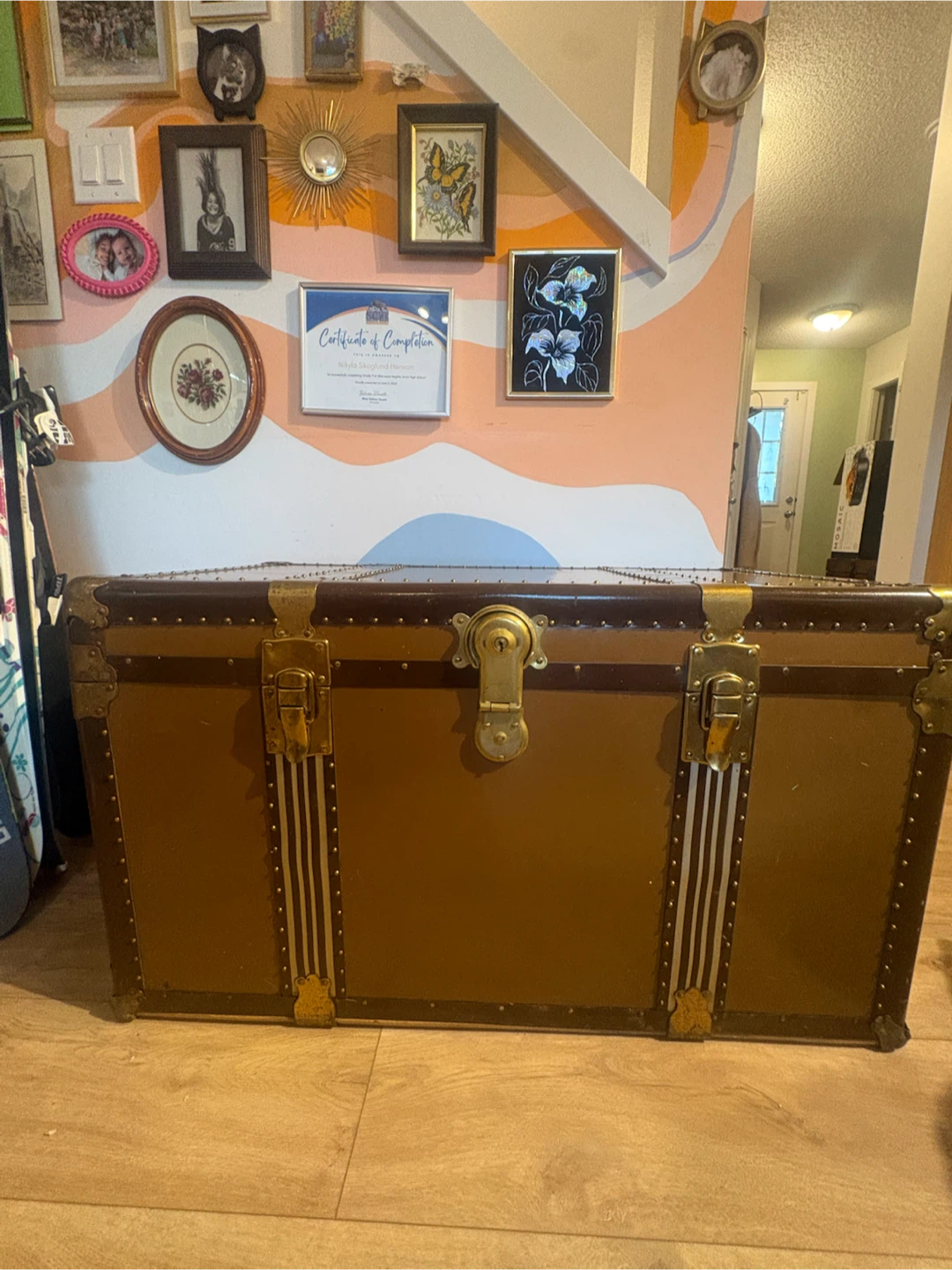 Vintage Langmuir Trunk - photo 2