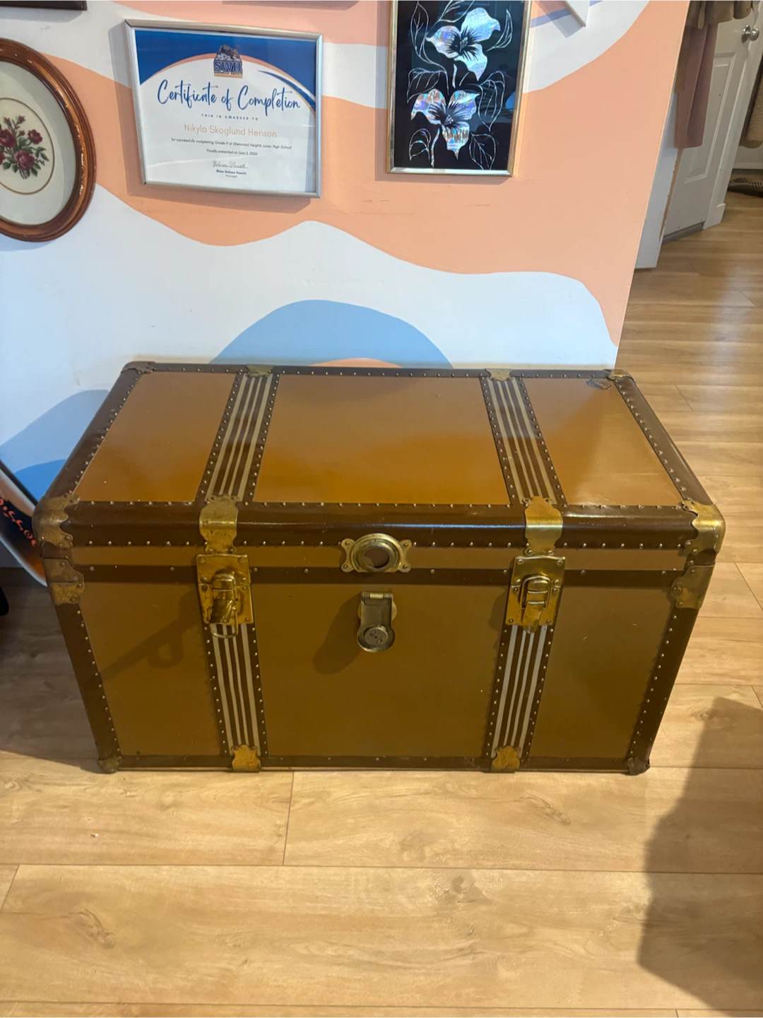 Vintage Langmuir Trunk - photo 3