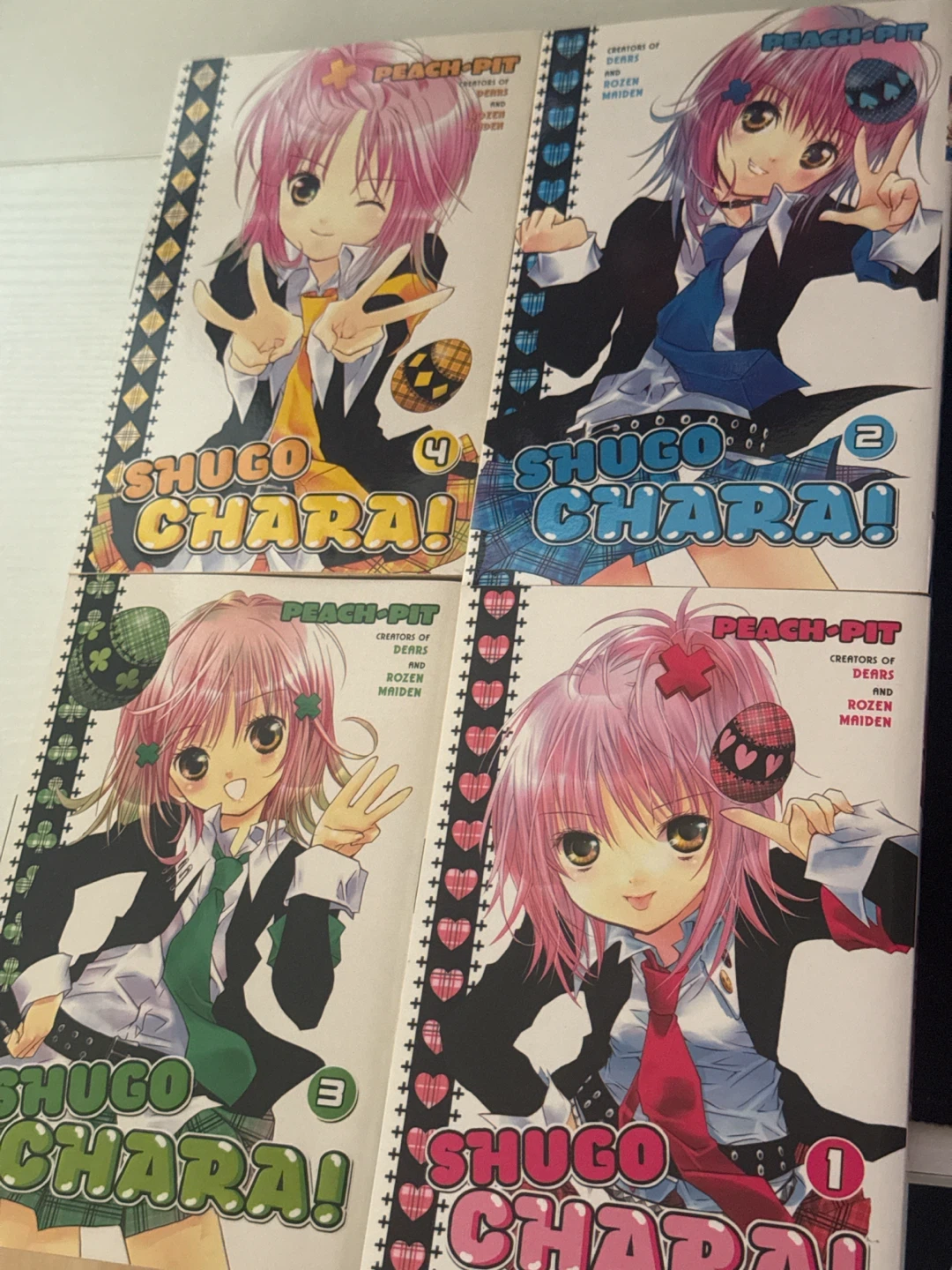 Shugo Chara! Manga Volumes 1-4 - photo 2
