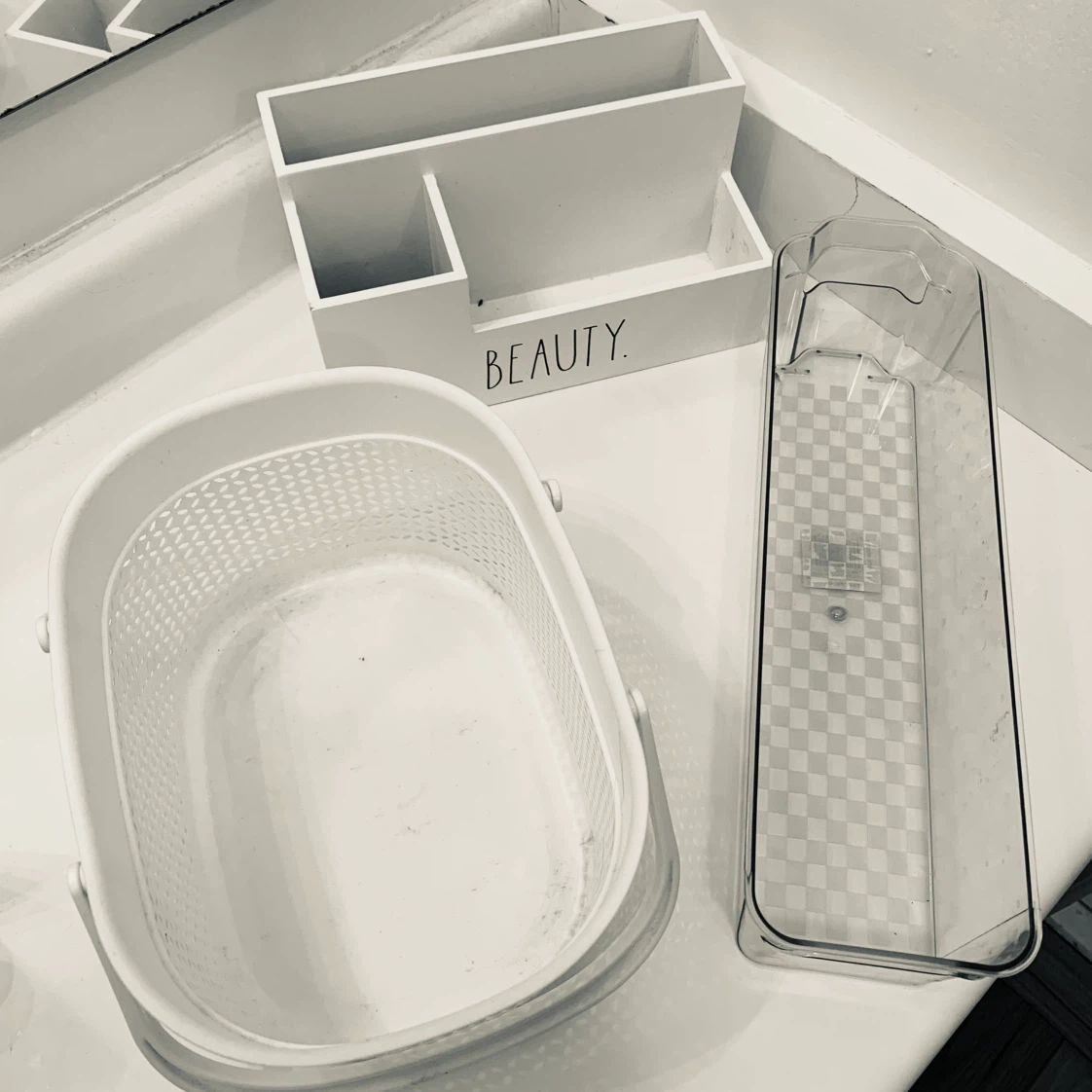 Assorted Organizers + Storage Basket (Listed for 3 pieces)