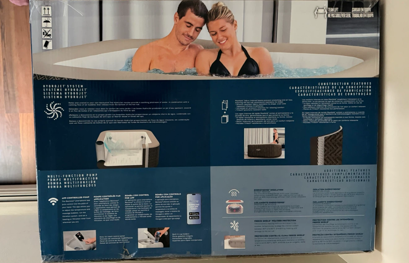 Saluspa Smart Cabo 6 Portable Inflatable Hot Tub - BNIB - photo 3