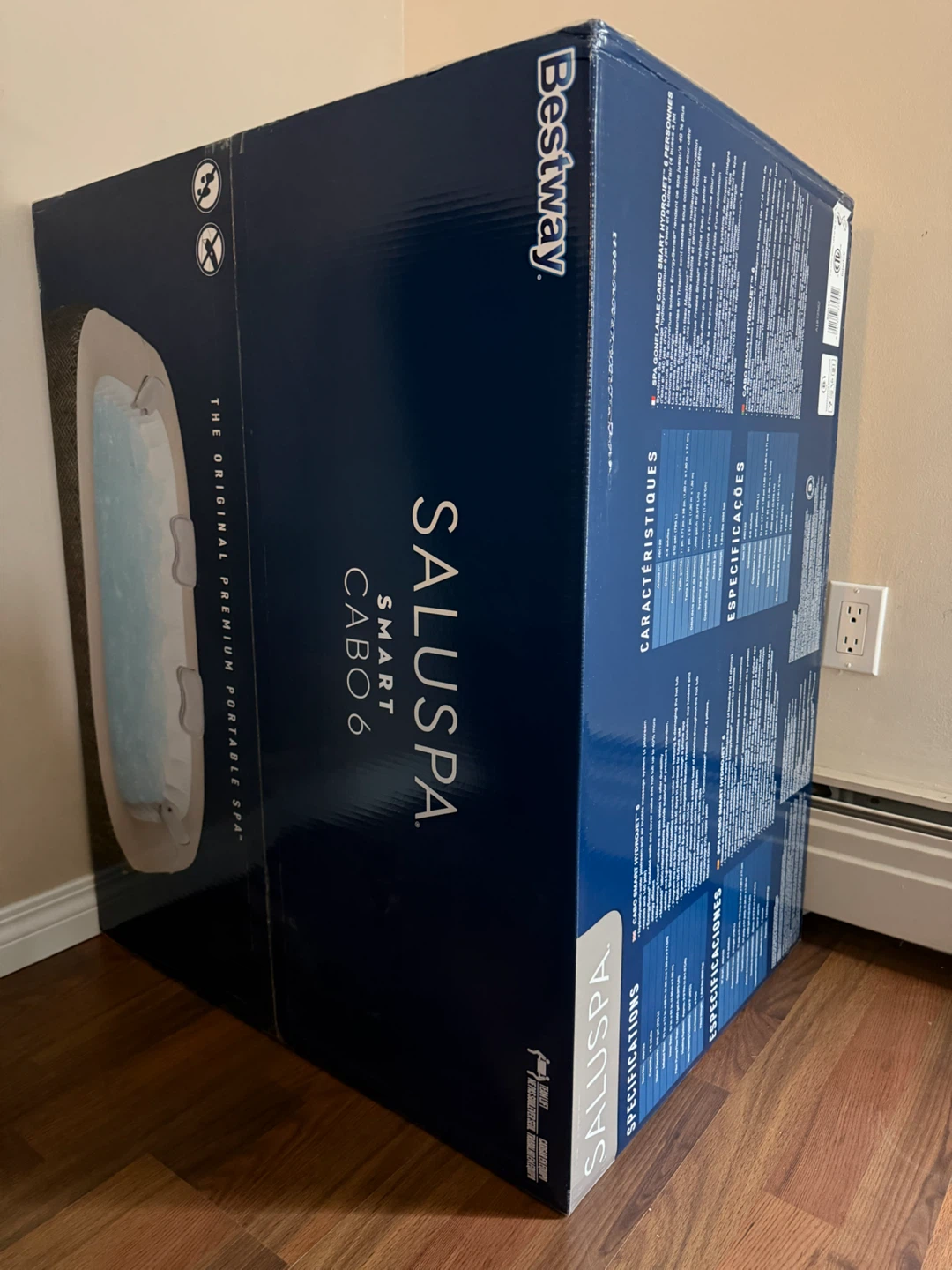 Saluspa Smart Cabo 6 Portable Inflatable Hot Tub - BNIB - photo 4