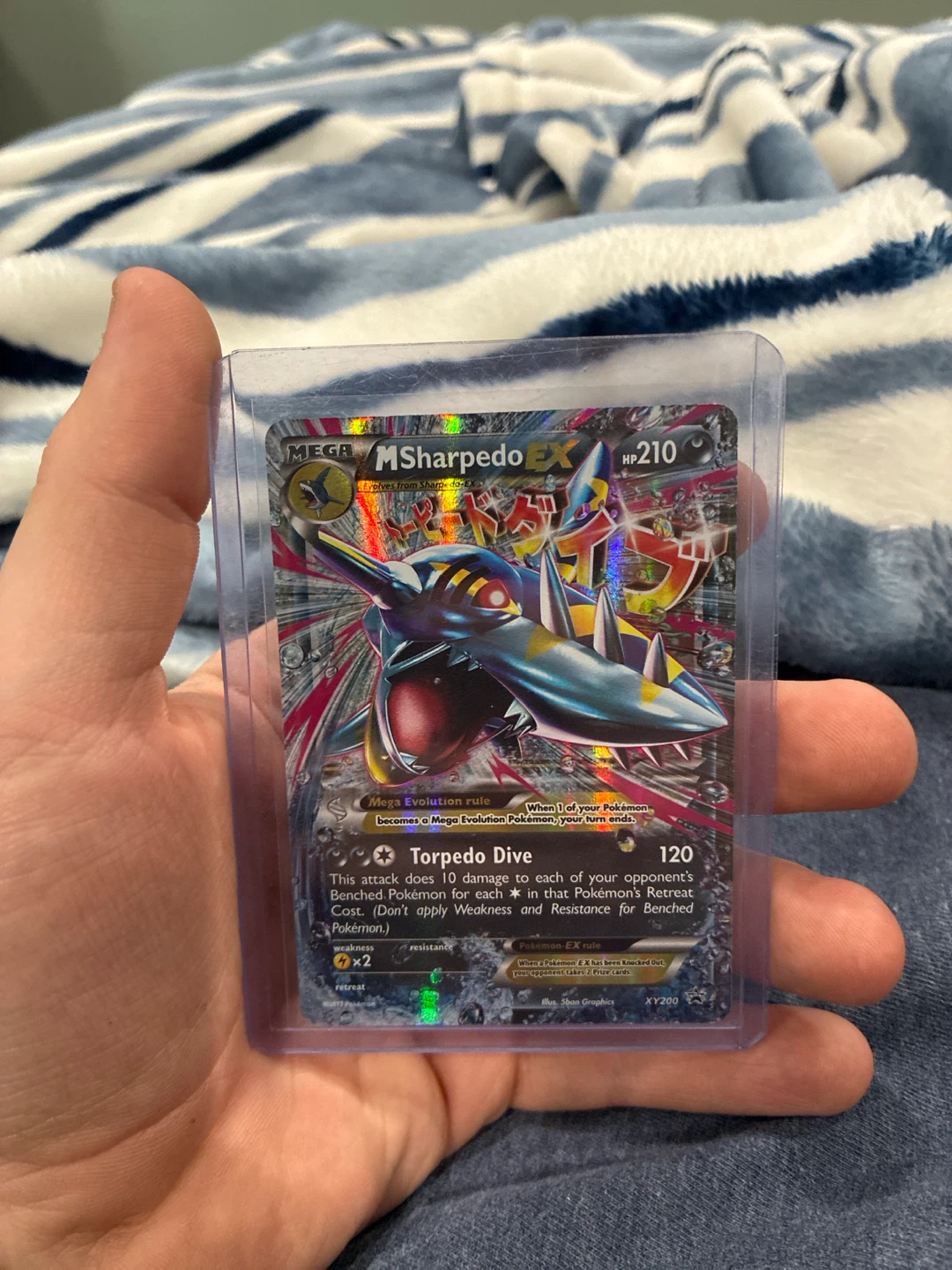 M Sharpedo EX Pokemon Card XY200