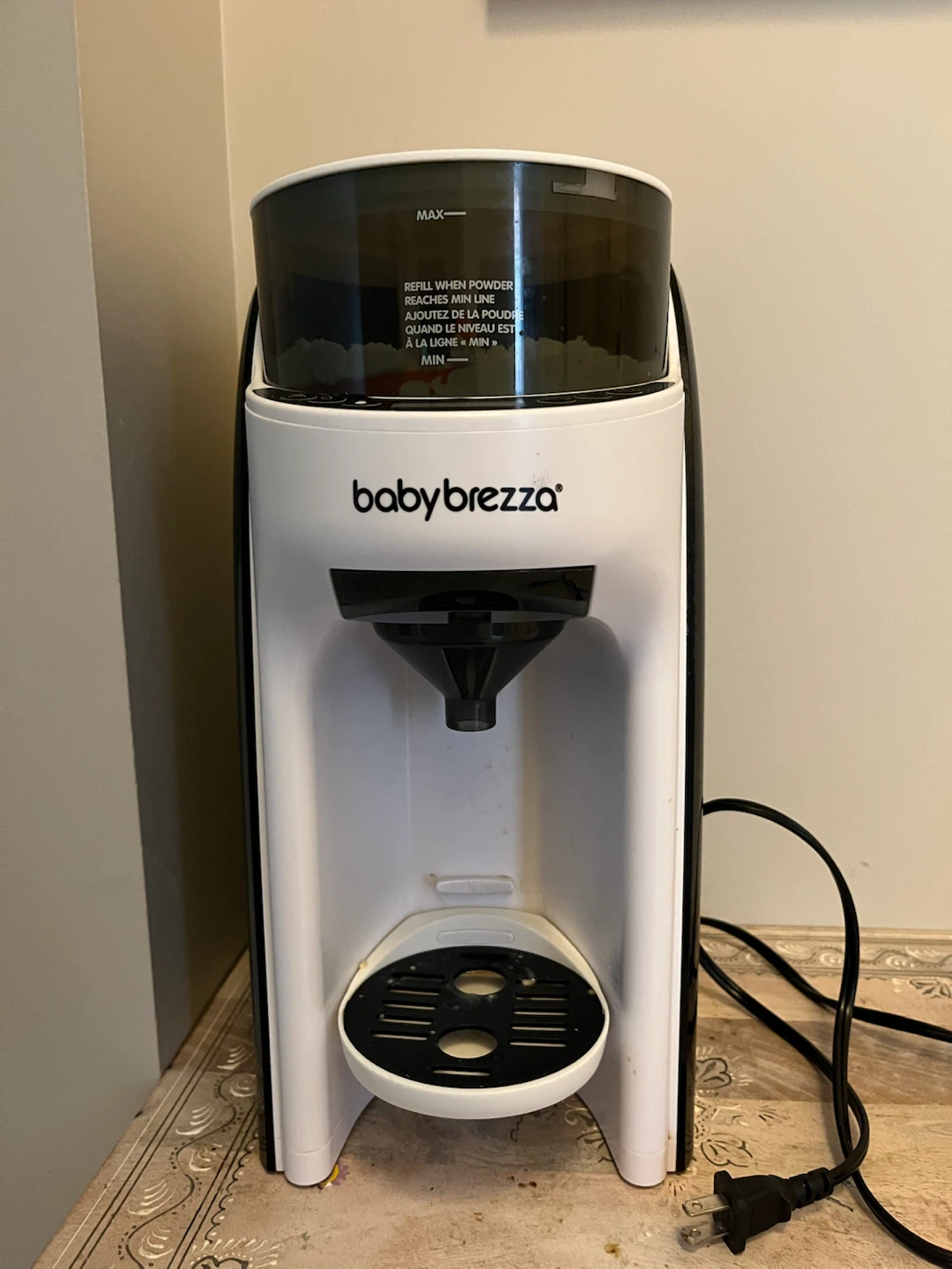 Baby Brezza Formula Pro Advanced with extra filter