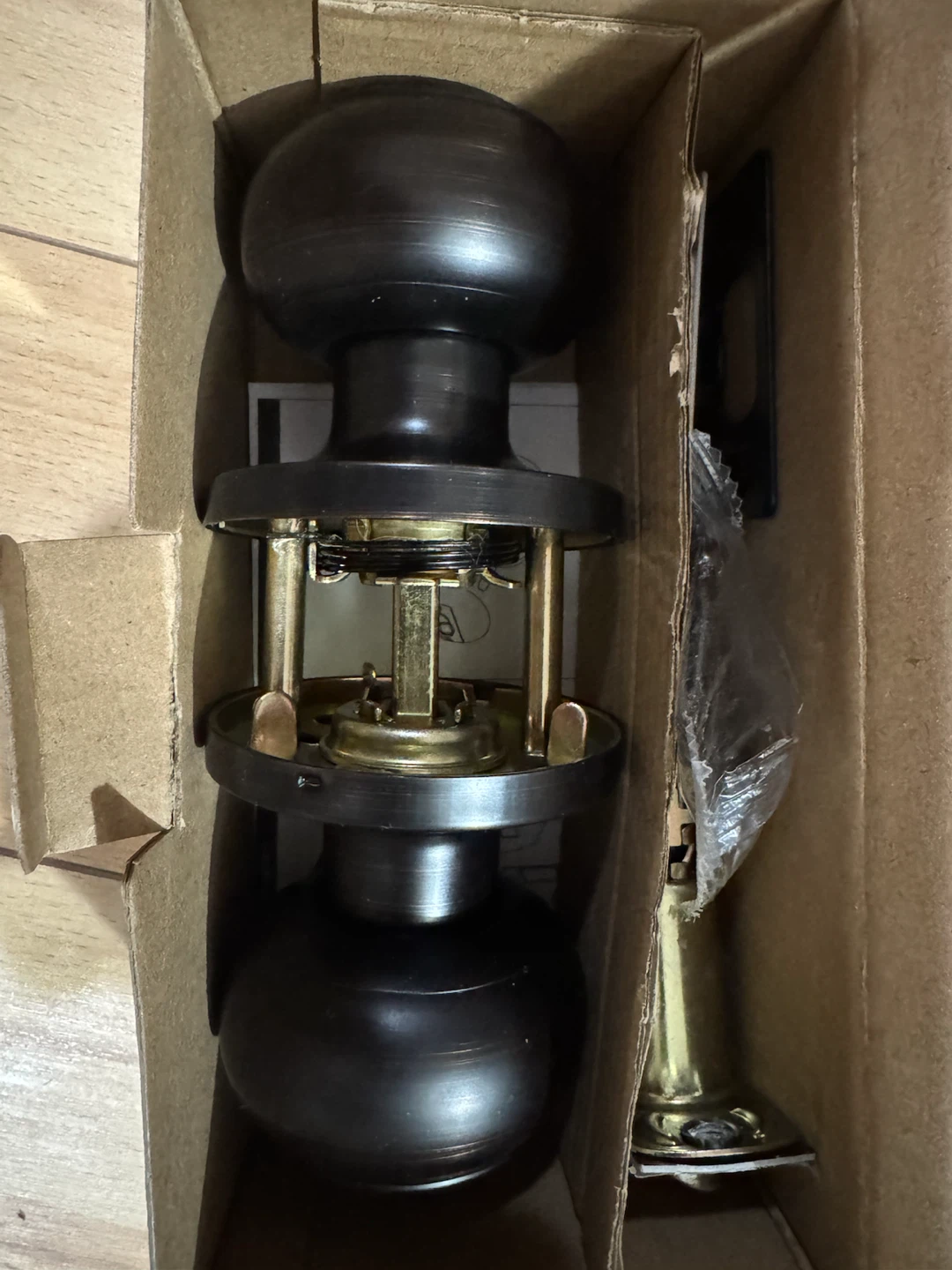 Matte Black Door Knob - photo 3