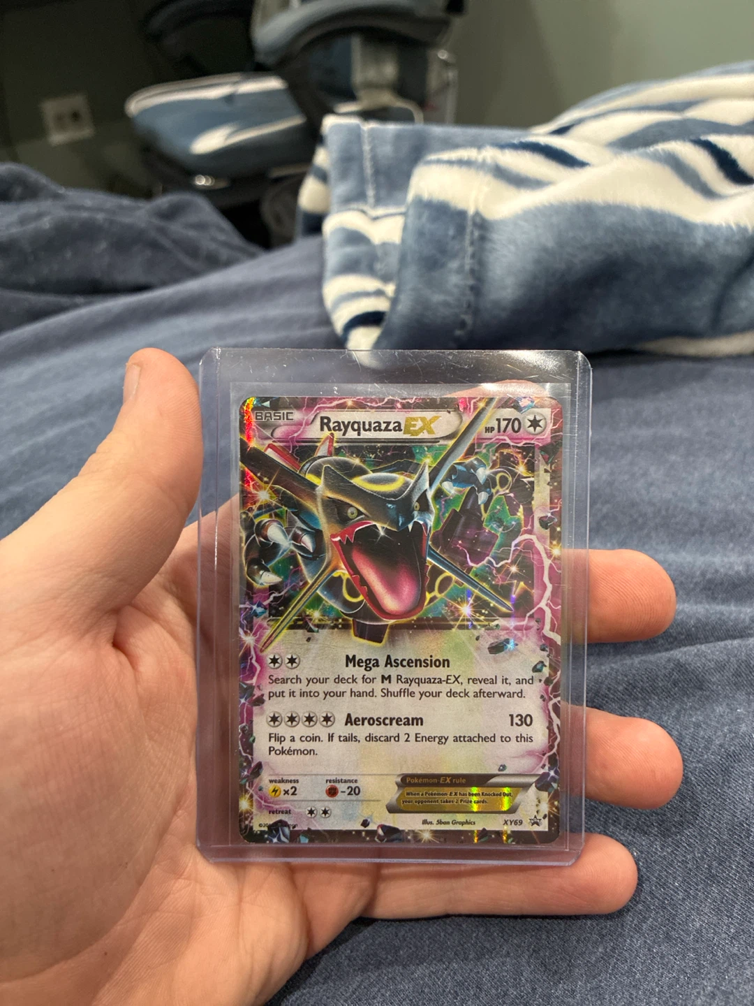 Rayquaza-EX XY69 Promo Pokemon Card