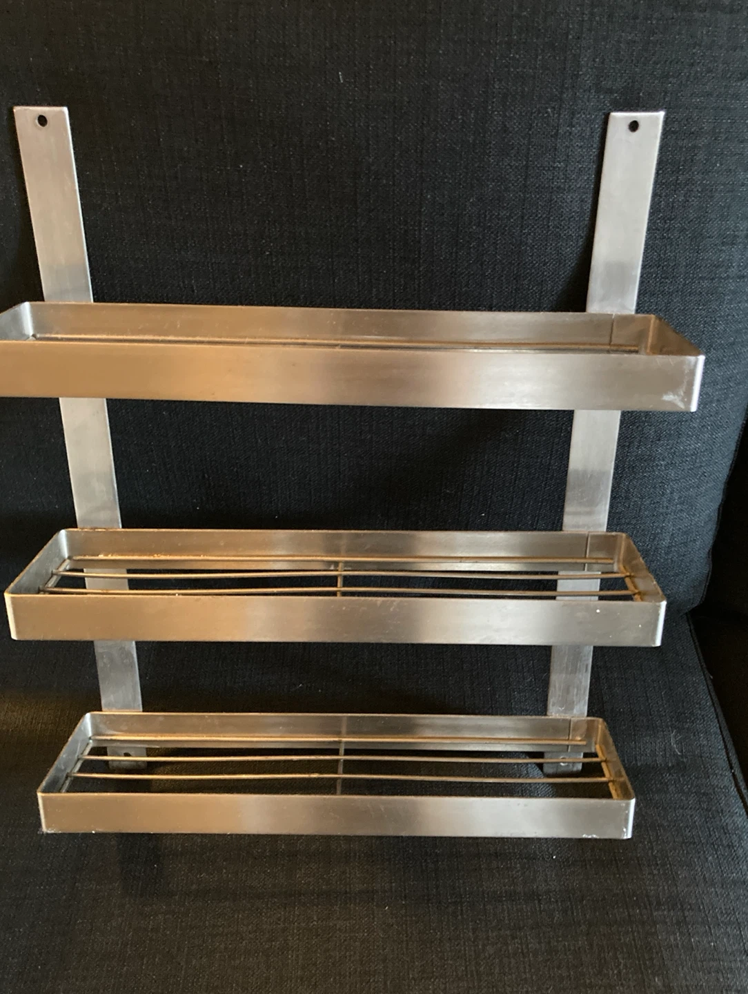 Three-Tier Wall-Mounted Spice Rack