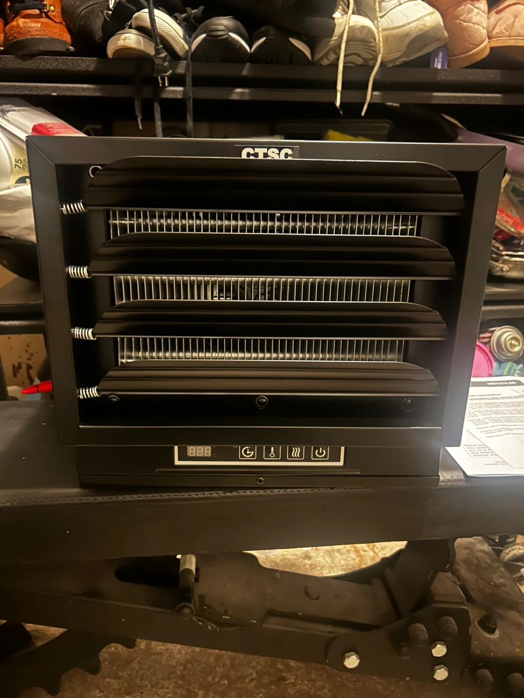 CTSC Electric Garage Heater 7500W/240V Open Box - photo 5
