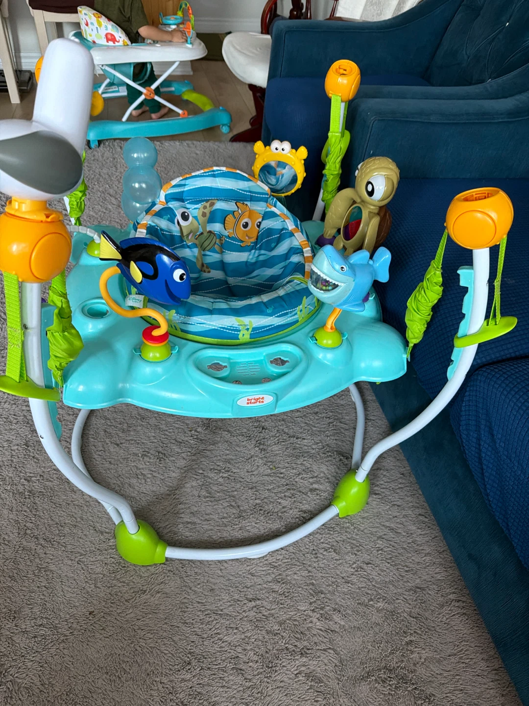 Bright Starts Disney Finding Nemo Baby Jumper - photo 2
