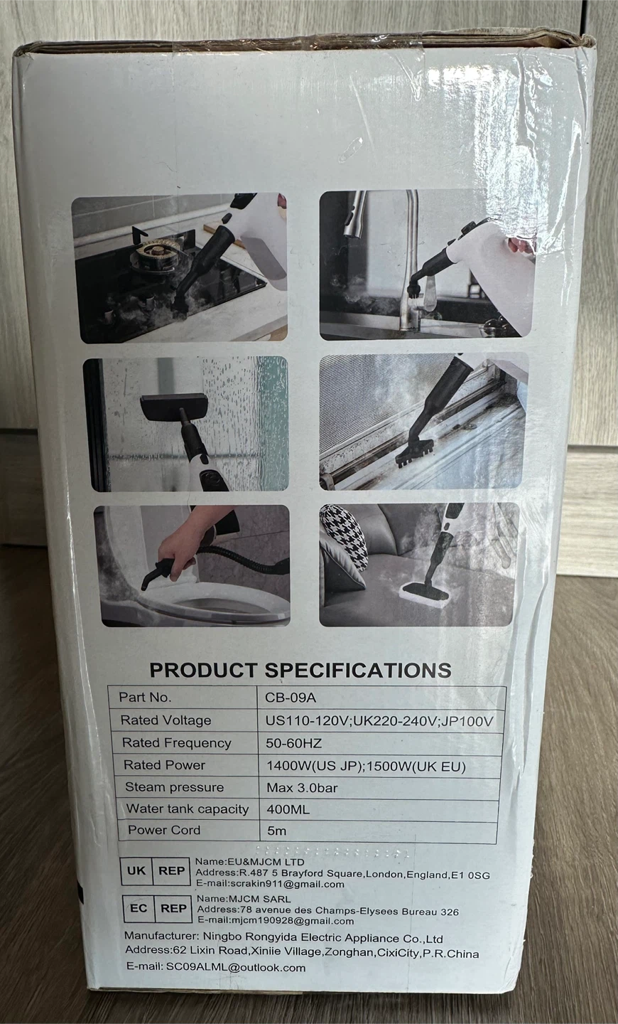 SXHY Steam Cleaner CB-09A - photo 2