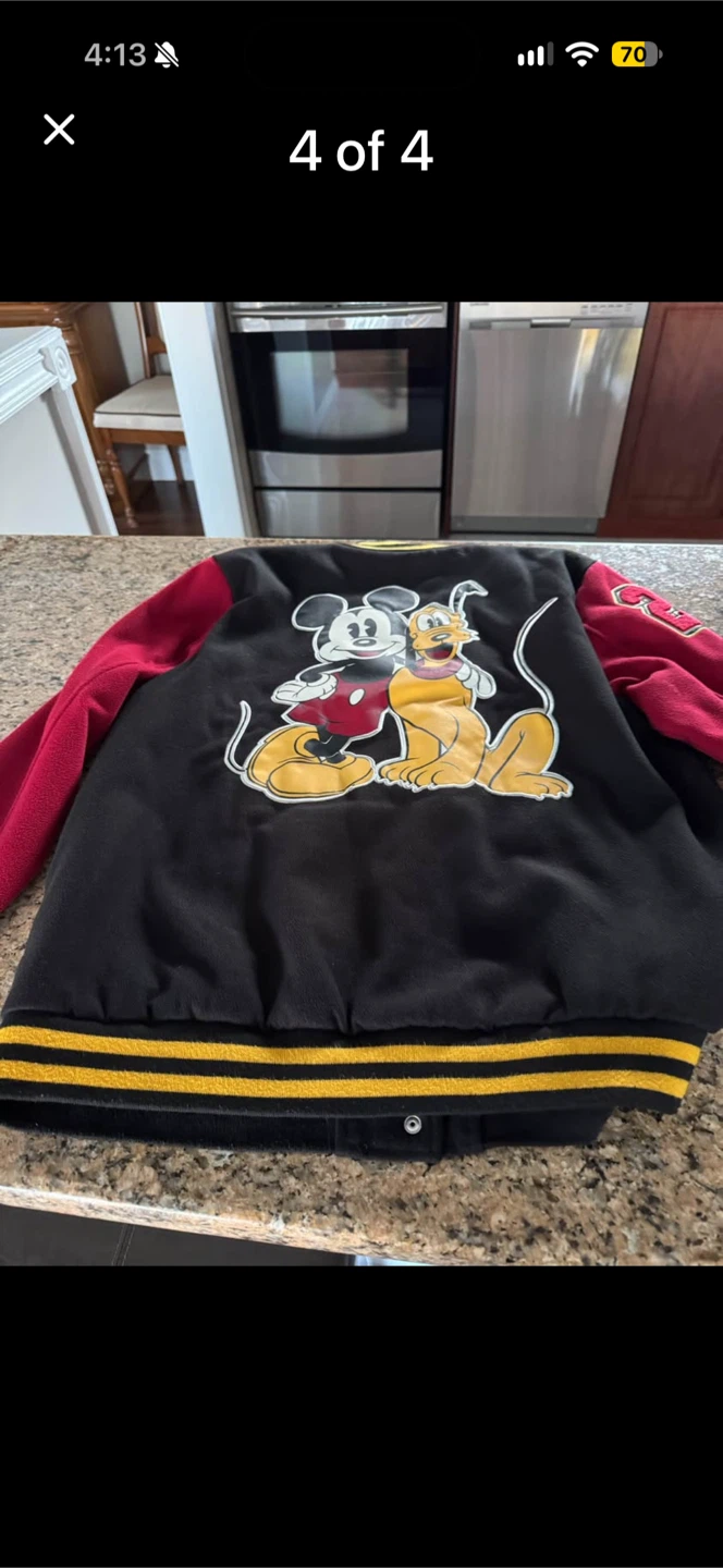 Disney Mickey & Pluto Varsity Jacket - photo 4