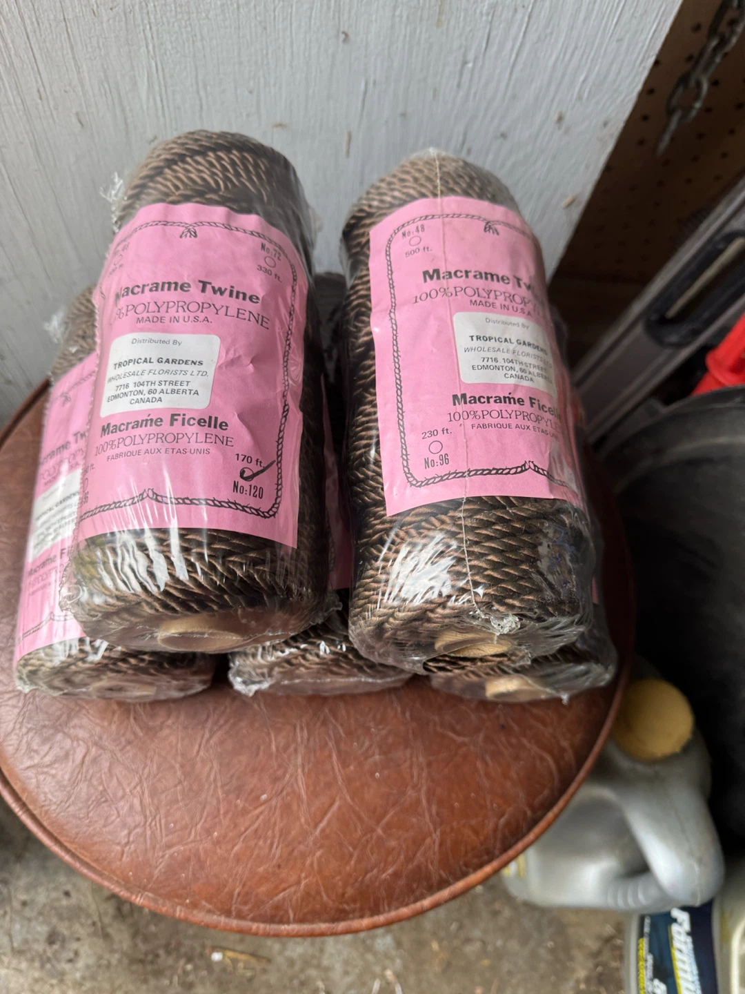 Tropical Gardens Macrame Twine Assorted Sizes