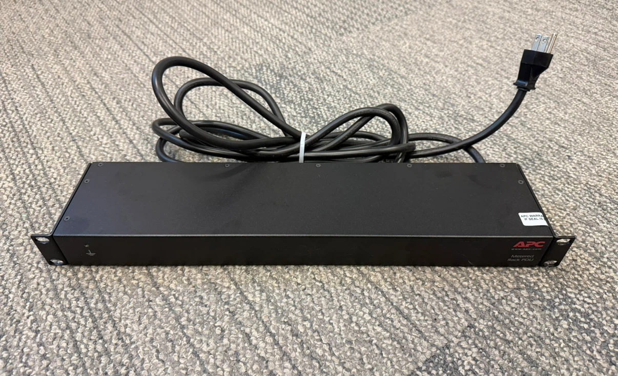 APC AP7800 Metered Rack PDU 8-Port 120V w/Ears