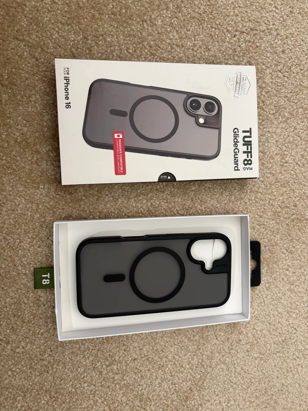 TUFF8 Mag GlideGuard Case for iPhone 16