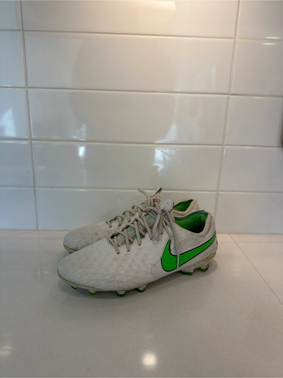 Nike Soccer Tiempo Legend 8 Elite Fg Size US 9